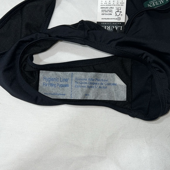 LAUREN RALPH LAUREN Beach Club Hipster Bikini Bottom Sz 6 - Picture 7 of 11